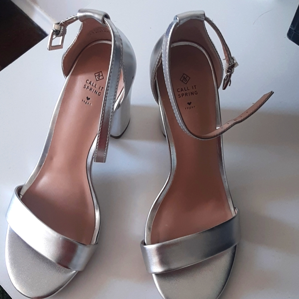 I got 2 of these. Never worn. Heels are about 8inches